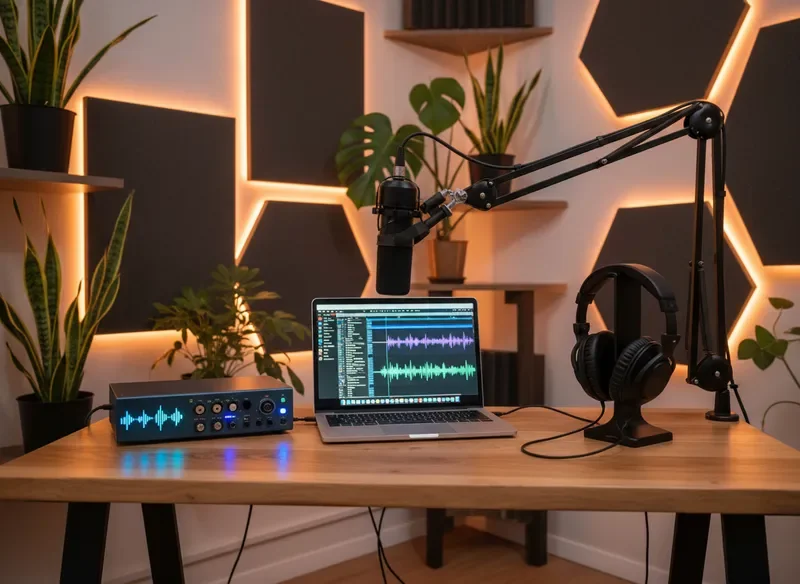 אולפן הקלטות פודקאסט מקצועי של לב ישראל