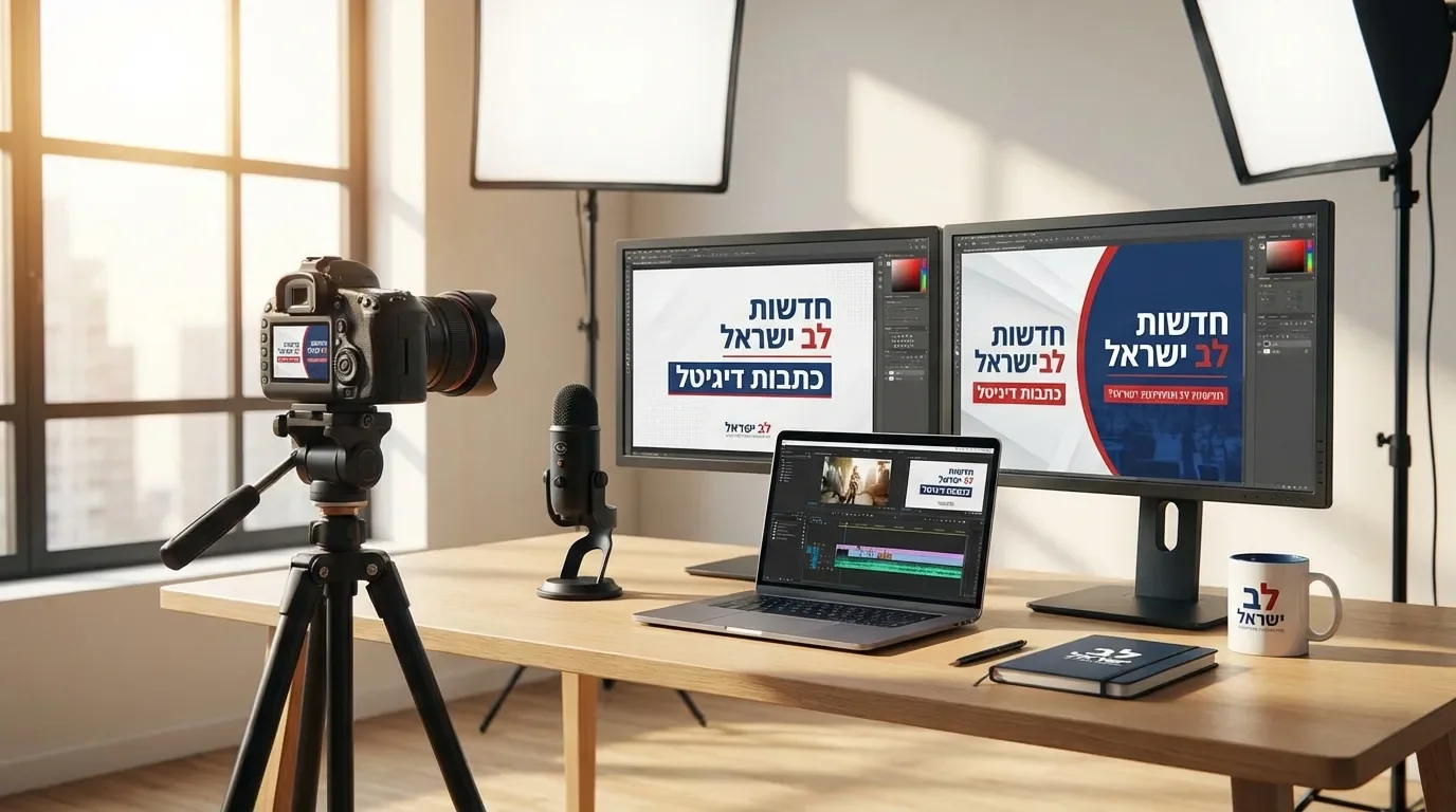 אולפן יצירת תוכן דיגיטלי מקצועי