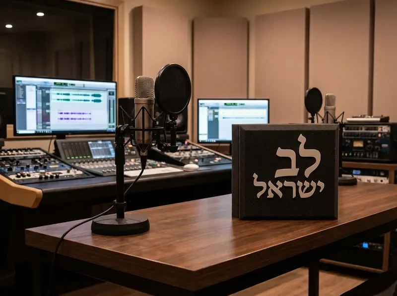 ציוד אולפן הקלטות פודקאסט בישראל