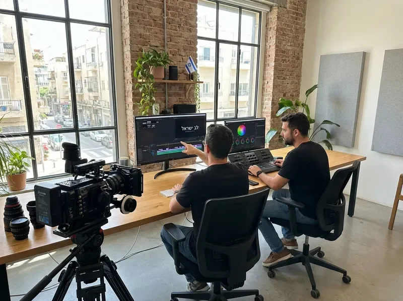 סביבת עבודה להפקת תוכן דיגיטלי